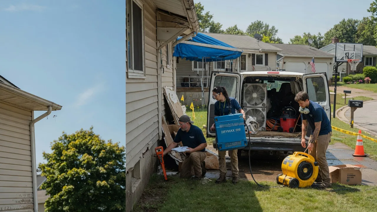 Ceiling Leak Cleanup in Macksburg, IA near me